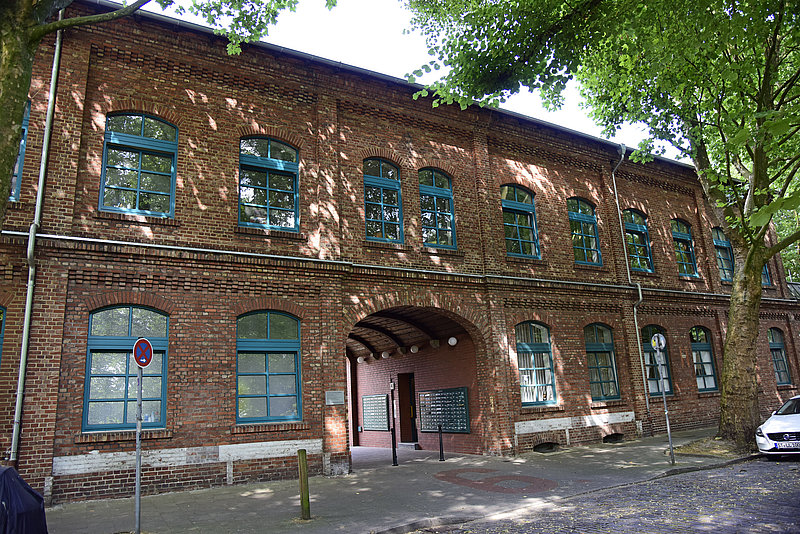 Außenansicht der Wohnanlage Alte Fabrik 
